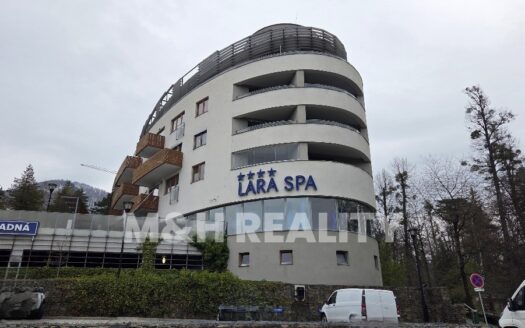 Prodej bytu 2+kk s terasou 78m2, s garážovým stáním, výtahem v lázeňském  resortu Lara SPA